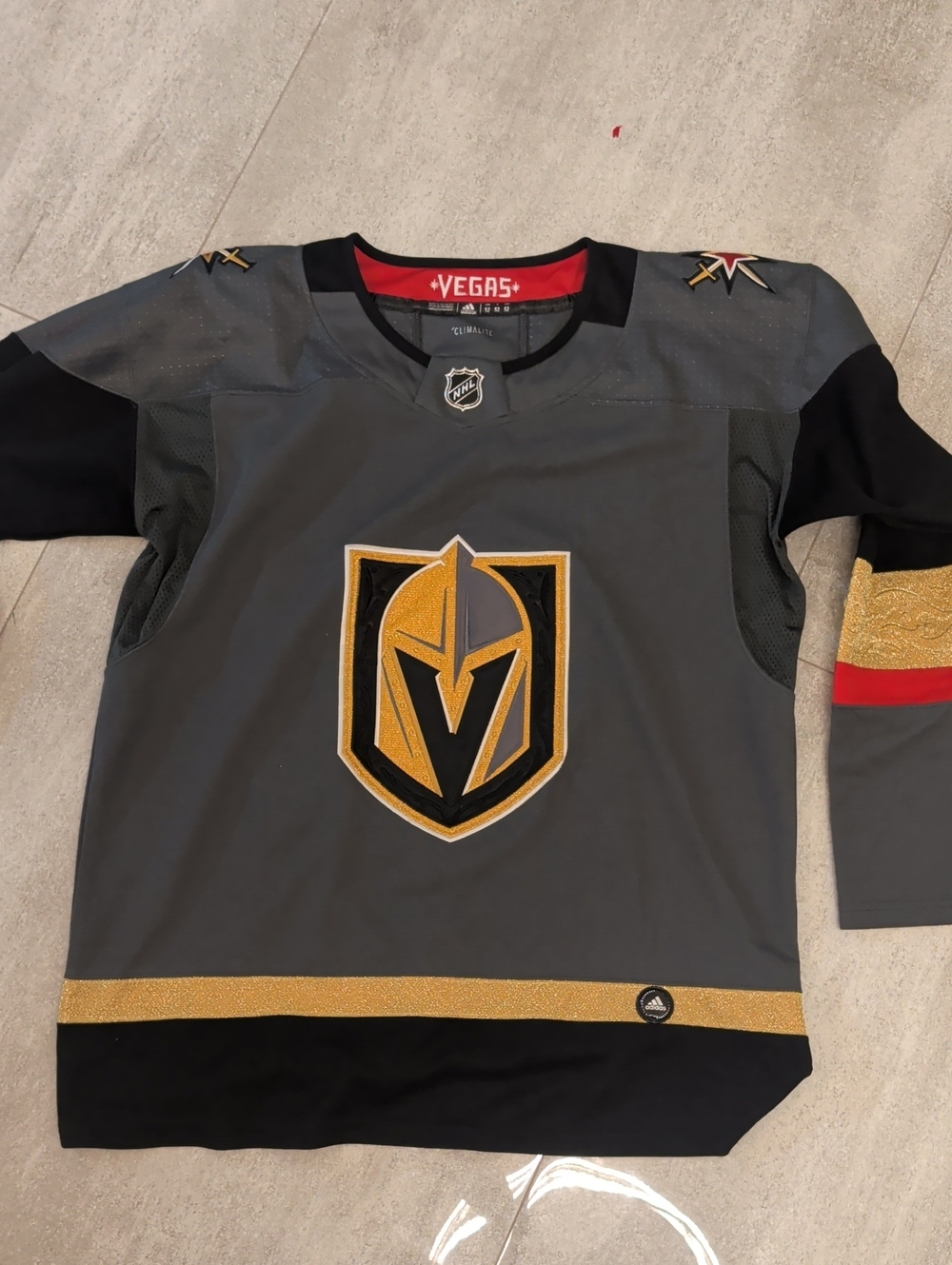 Men's Size 52 adidas Vegas Knights Reaves Hockey Jersey In Great Shape